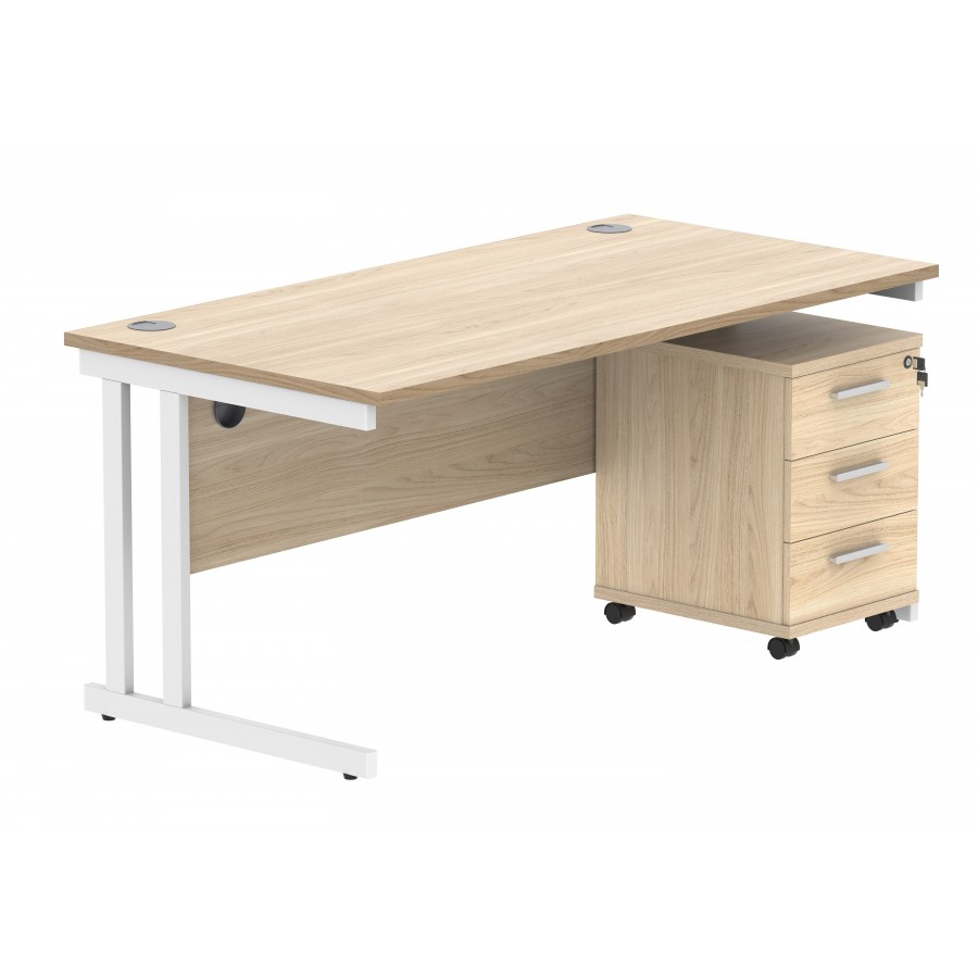 Core Desk With Underdesk Pedestal